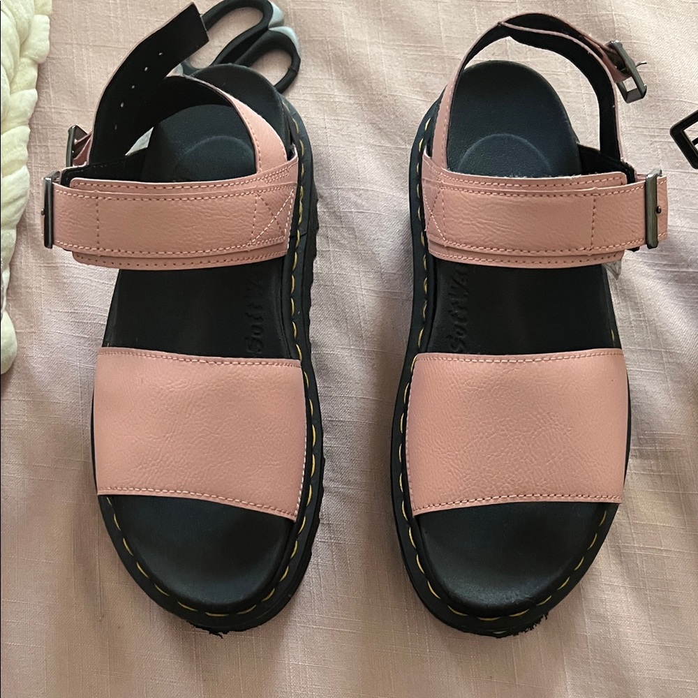 Dr. Martens Pink Sandals